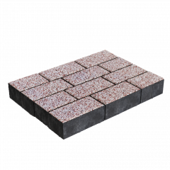 Брусчатка, кальцит, 100.200 мрамор (h40)