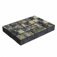 Брусчатка, сиртаки, 100.200 мрамор (h40)