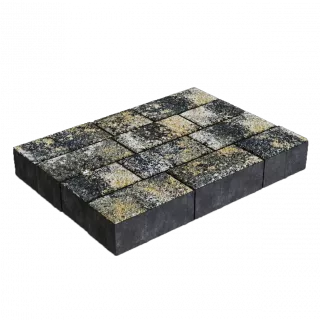 Брусчатка, сиртаки, 100.200 мрамор (h60)
