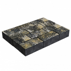 Брусчатка, сиртаки, 100.200 гранит (h60)