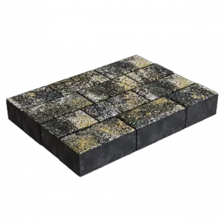 Брусчатка, сиртаки, 100.200 гранит (h60)