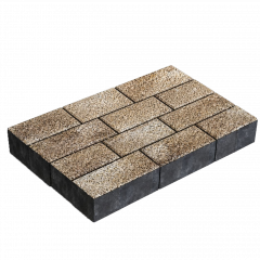Брусчатка, милано, 100.200 гранит (h40)